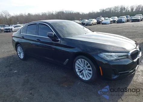 2021 BMW 530I xDrive из США, поврежденный, VIN WBA13BJ09MWW98615